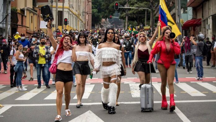 paro-nacional-colombia-lgbt Comunidad LGBT+ marcha en paro nacional de Colombia