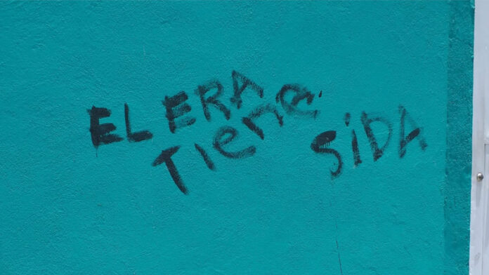 pinta-serofobica-aguascalientes pinta saca del clóset a persona que vive con VIH