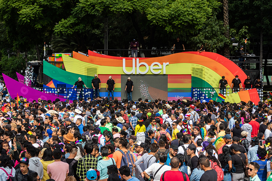 uber marcha cdmx 2019 pride orgullo
