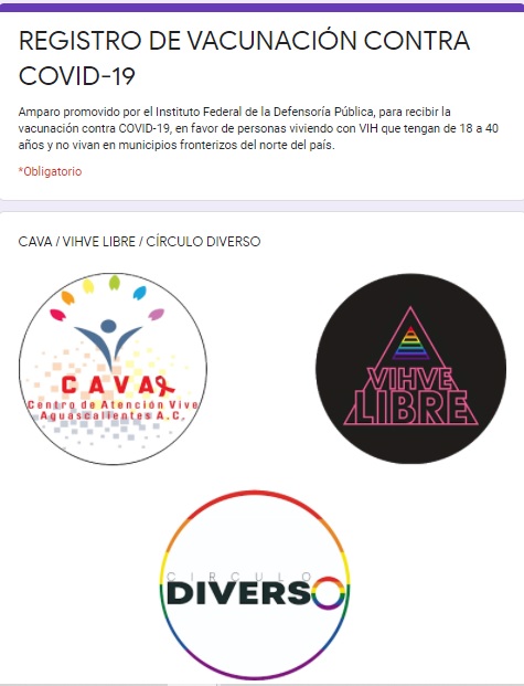 Amparo para que personas con VIH puedan vacunarse contra la COVID-19