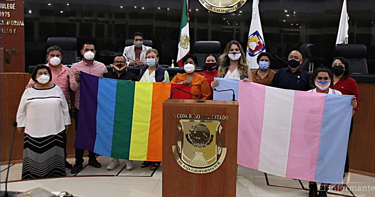 BCS aprueba ley para el reconocimiento de las identidades trans