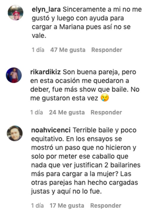 comentarios lambda garcía baile