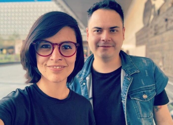 Lucía Riojas y Raúl Caporal de Casa Frida