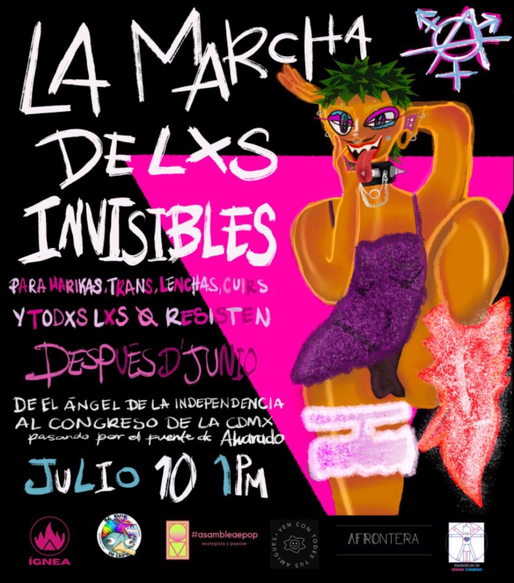 Marcha de lxs Invisibles CDMX