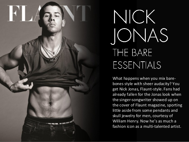 Nick Jonas Flaunt Magazine