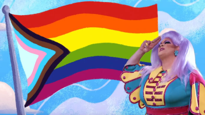 Nickelodeon significado bandera LGBT+ Nina West