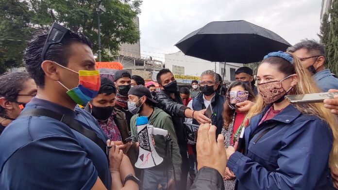 Protesta peligro contagio CDMX protesta contra delito peligro de contagio cdmx