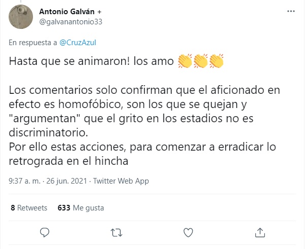 Cruz Azul sensibiliza sobre diversidad sexual