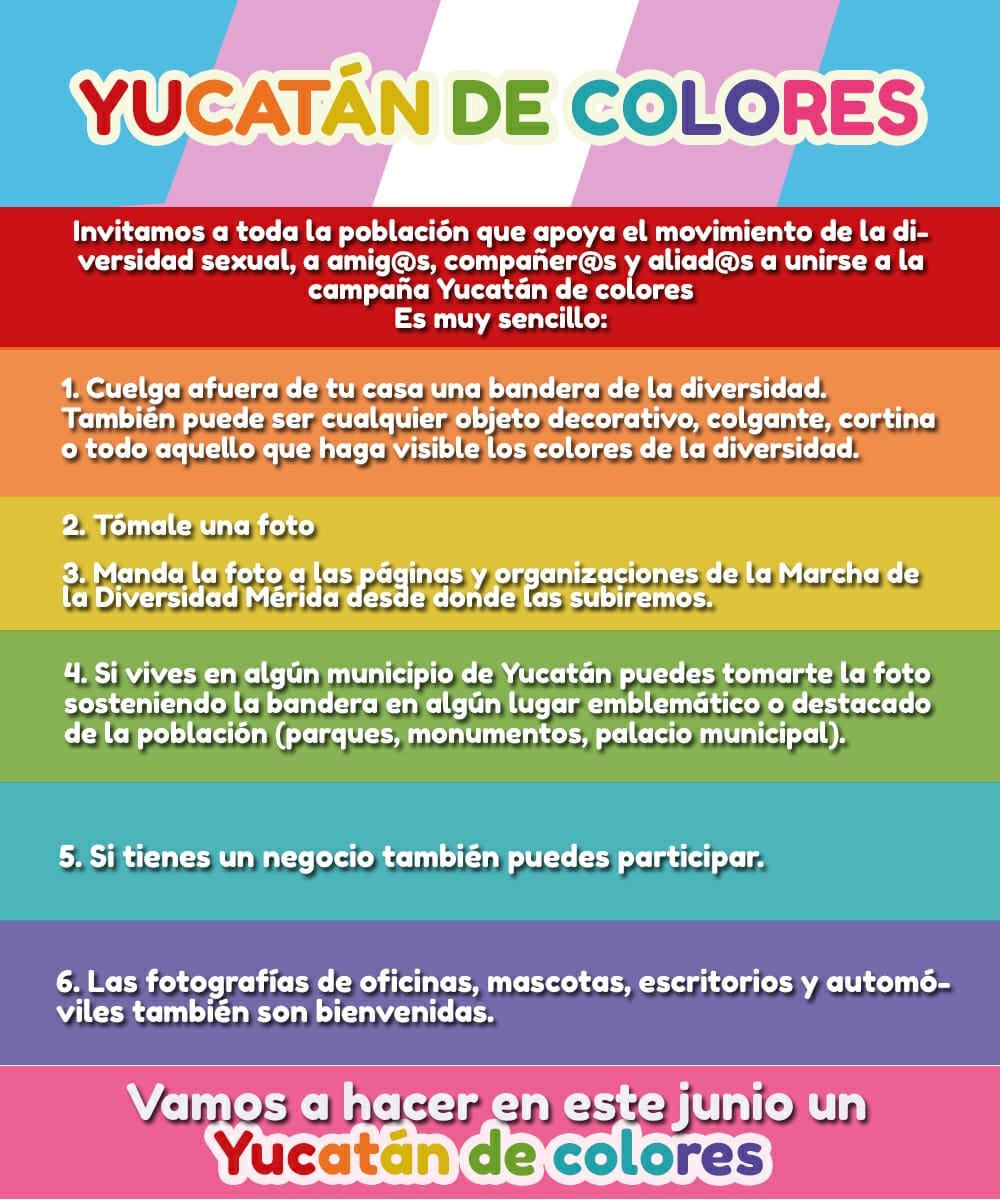 Yucatán Marcha LGBT+ 2021