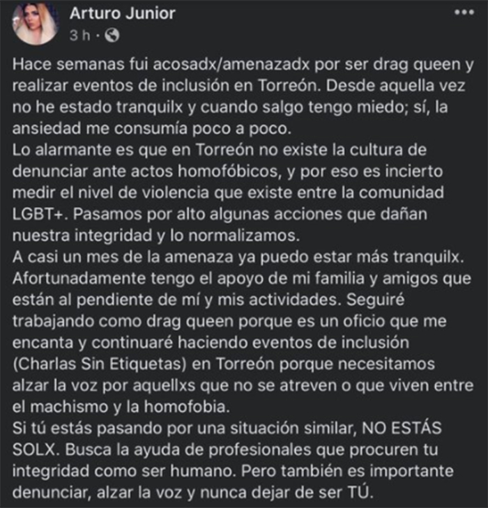 andromeda dugay mensaje positivo