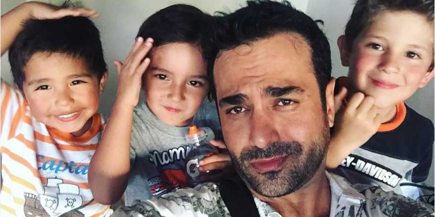 Ariel Miramontes hijos