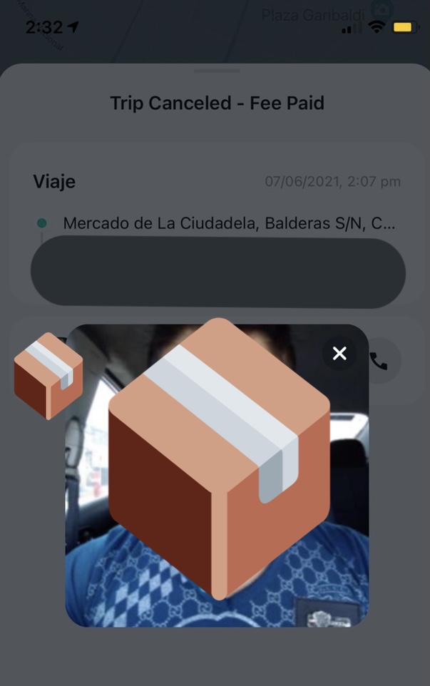 conductor didi paquetería