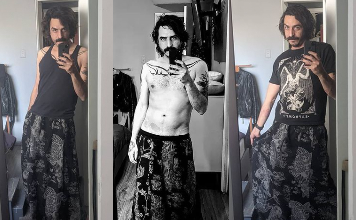 José Antonio Badía fotos falda