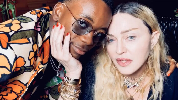 David banda vestido madonna