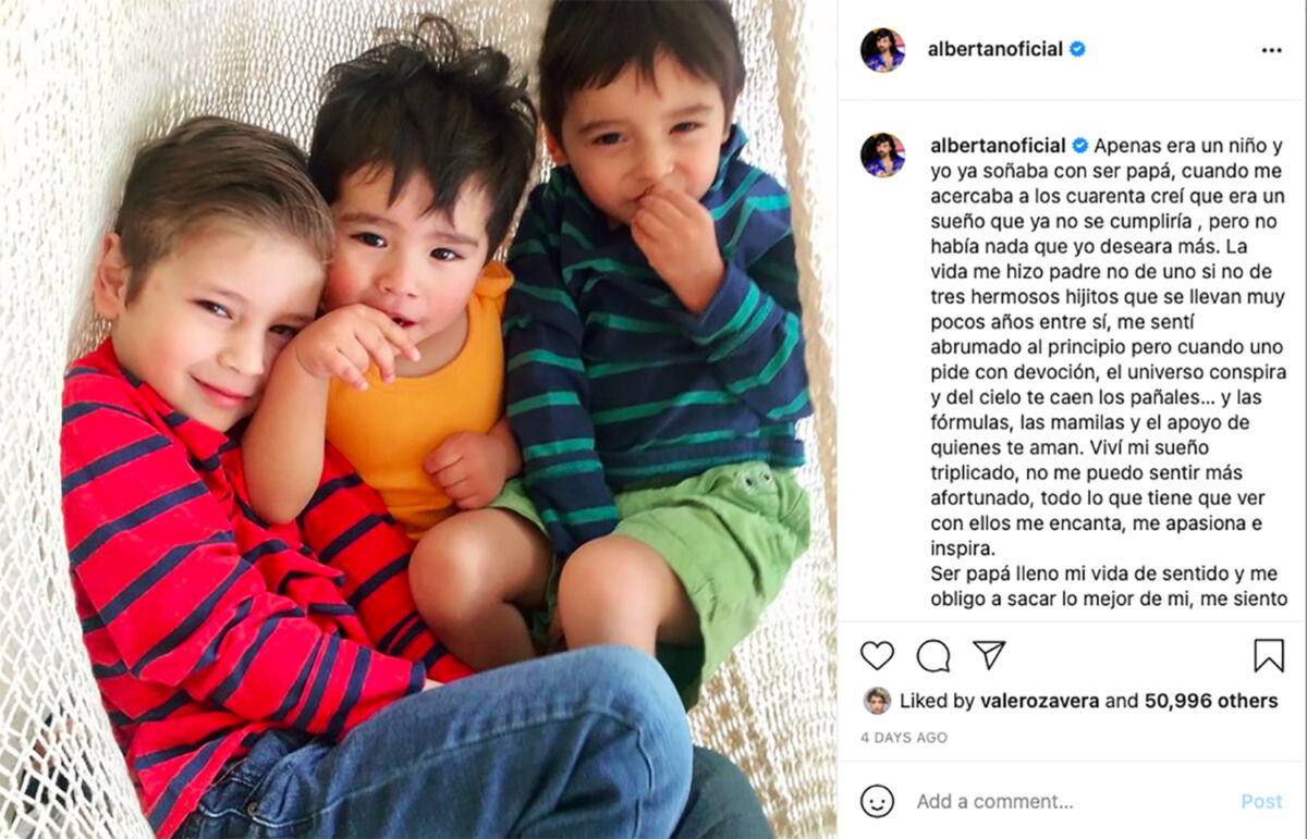 Hijos de Ariel Miramontes Albertano