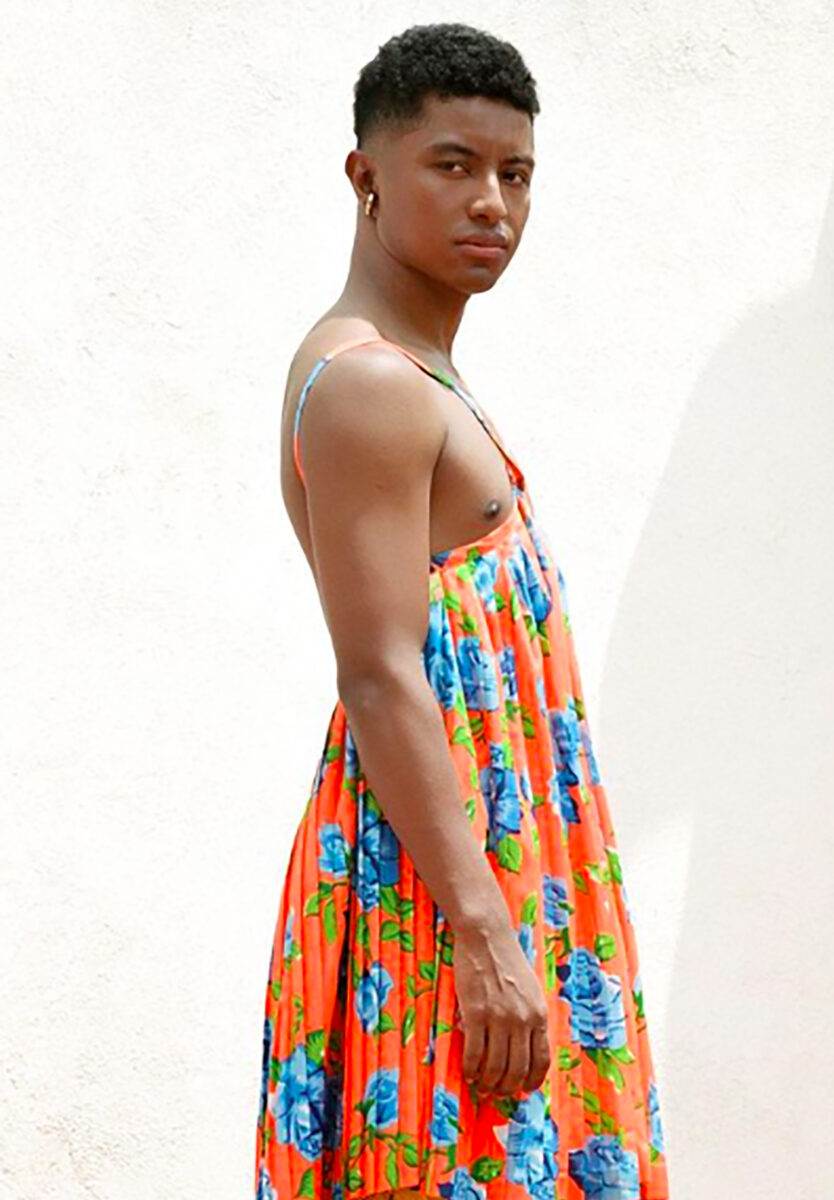 Ismael Tonatihu, modelo afromexicano