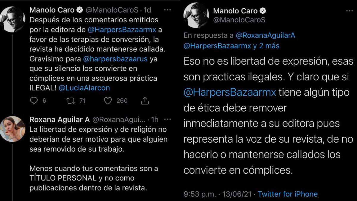 Lucía Alarcón terapias de conversión