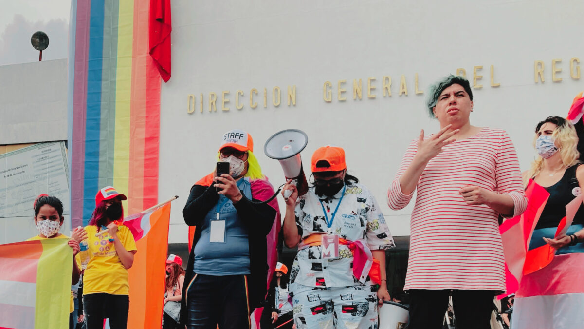 marcha lencha registro civil cdmx 