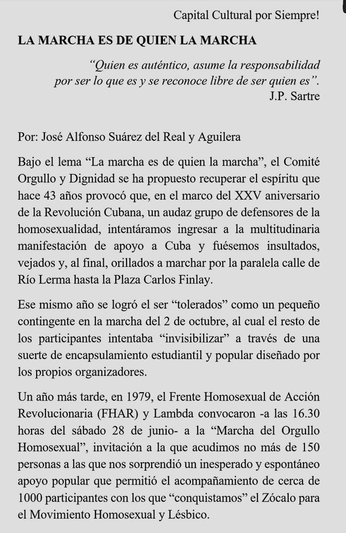 marcha lgbt orgullo texto