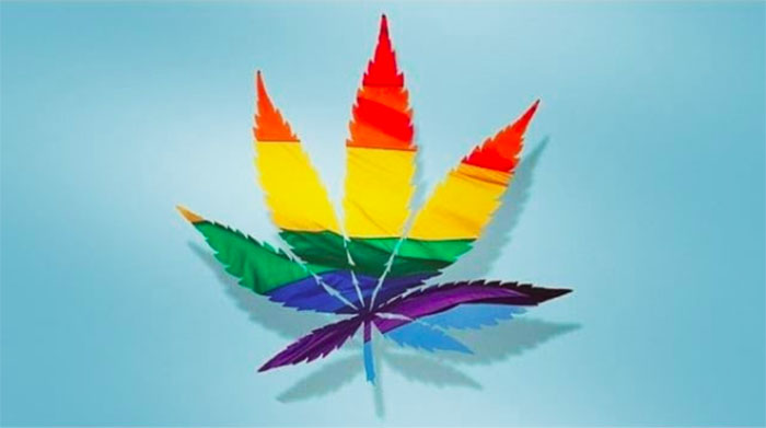 bandera lgbt marihuana