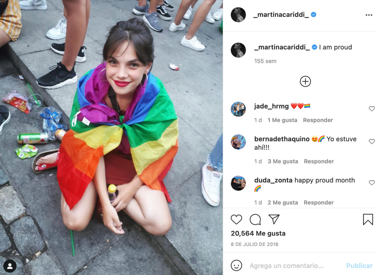 martina cariddi lgbt marcha orgullo