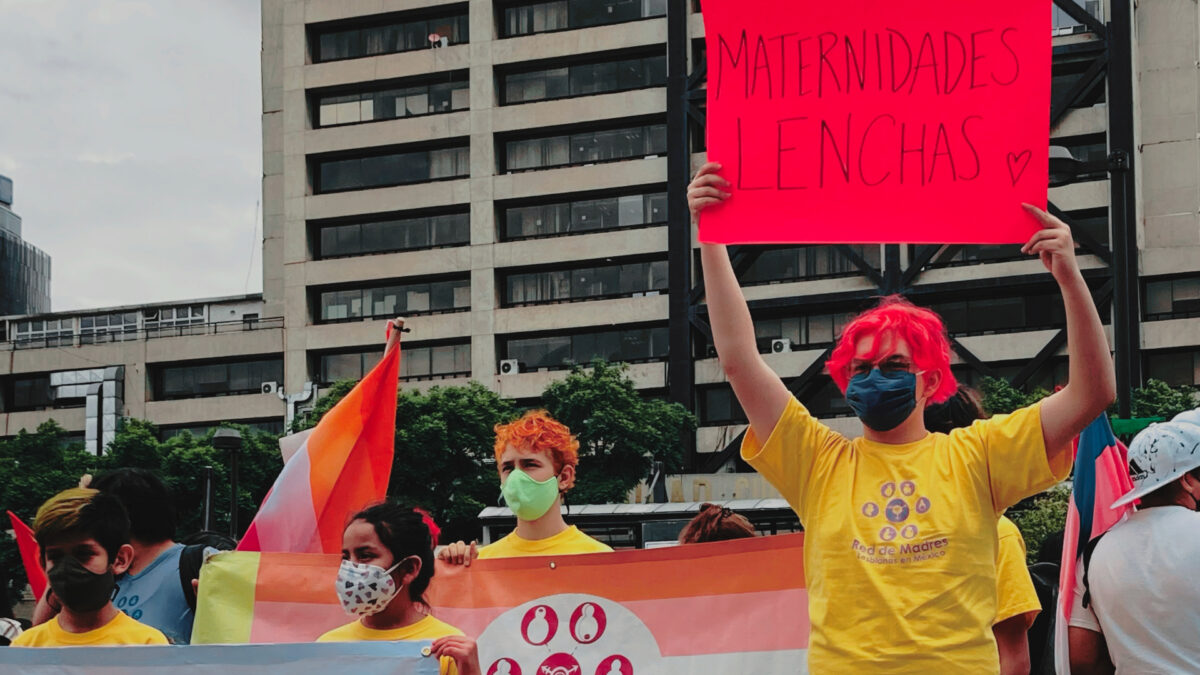 maternidades lenchas marcha lencha cdmx