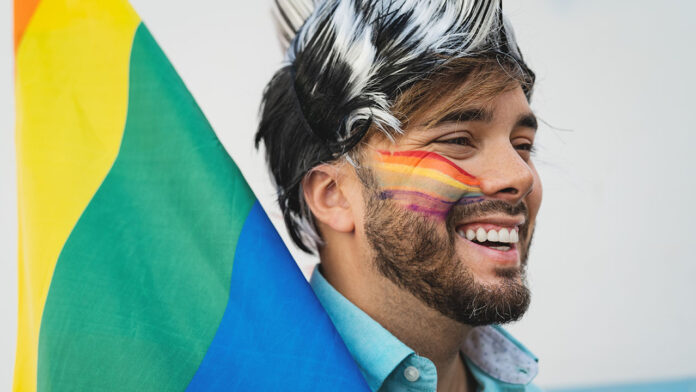 mes orgullo lgbt celebracion