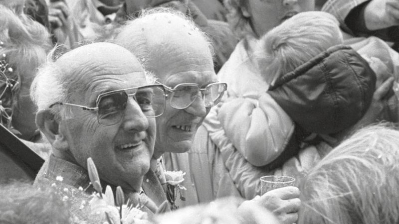 Axel Lundahl-Madsen y Eigil Eskildsen