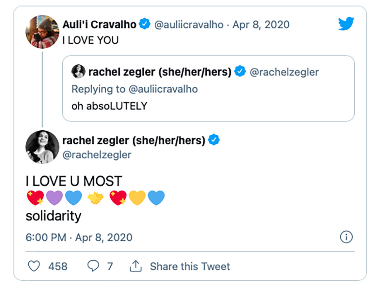 Auli’i Cravalho bisexual