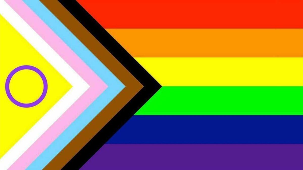 Bandera lgbt+ intersex