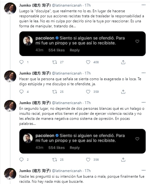 Crítica al video racista de Paco León