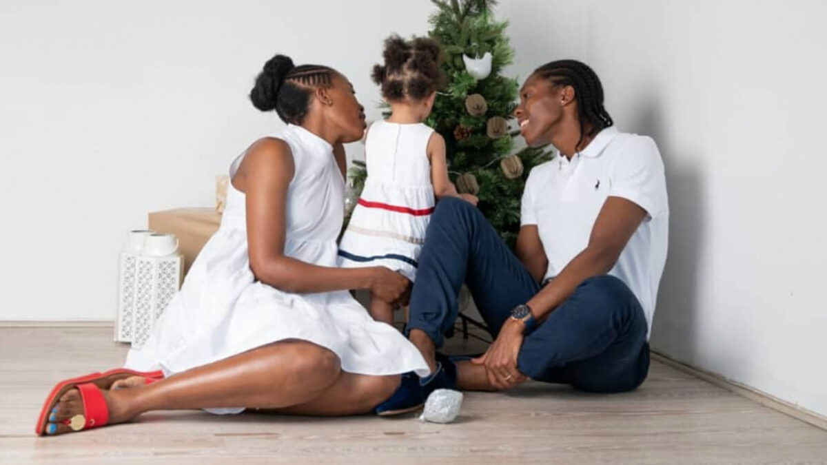 Caster Semenya lesbiana hija Violet Raseboya