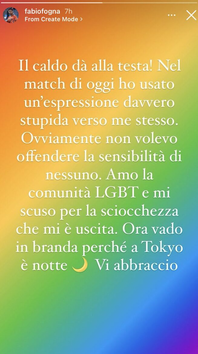 Tenista se disculpa por insulto homofóbico en Juegos Olímpicos