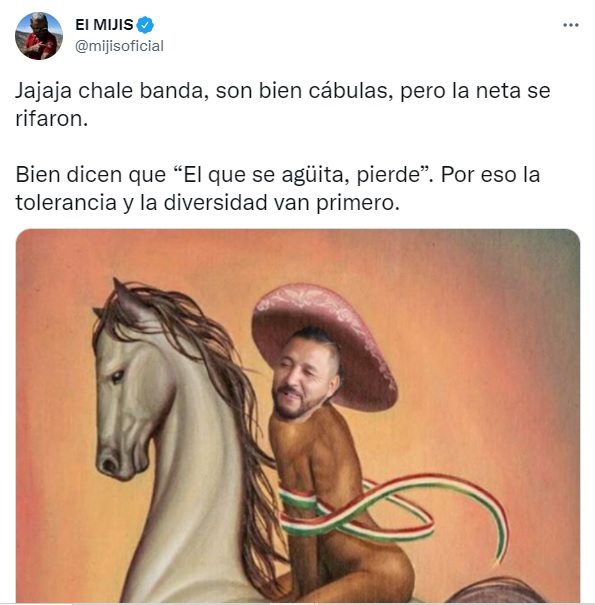 El Mijis es aliado LGBT+