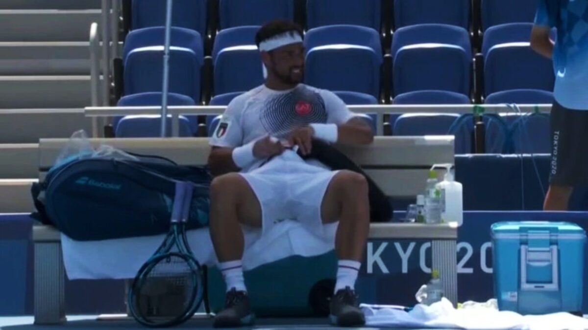 Fabio Fognini lanza insulto homofóbico en Juegos Olímpicos