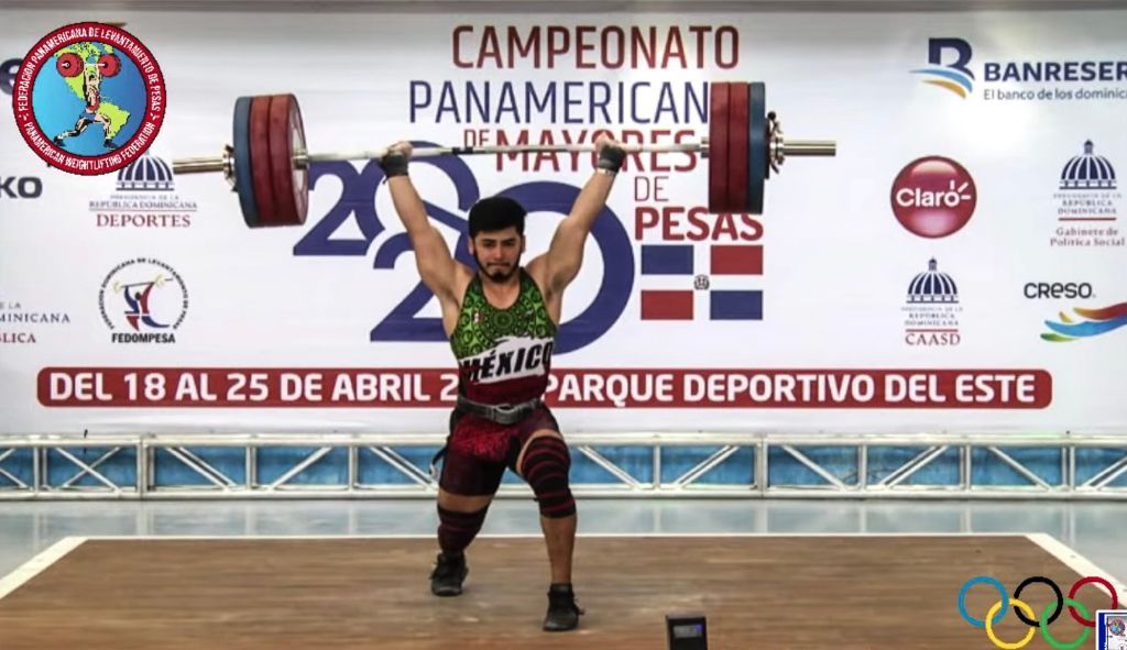 Pesista mexicano Jorge Iván Cárdenas