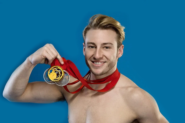 Matthew Mitcham es uno de los atletas LGBT+ que ganaron medallas de oro en las Olimpiadas