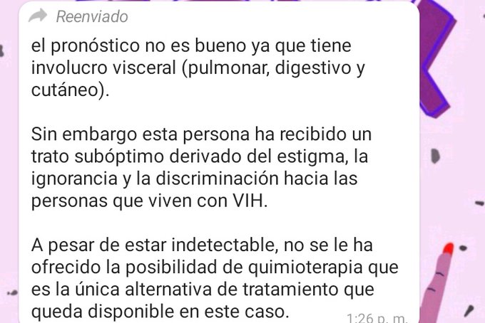Quimioterapia en pacientes con VIH