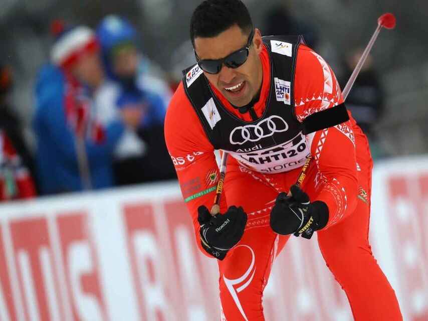 Esquiador de fondo de Tonga