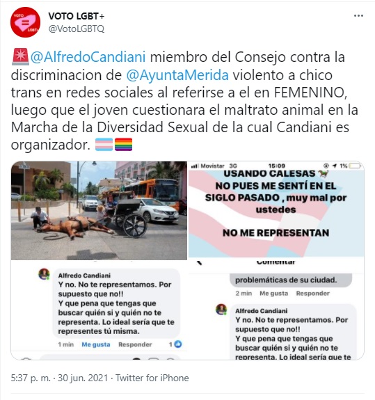 Transfobia en Mérida