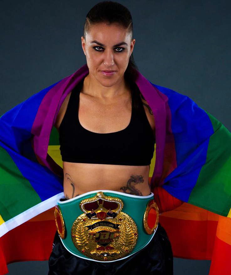 boxeadoras lesbianas Geovana Peres