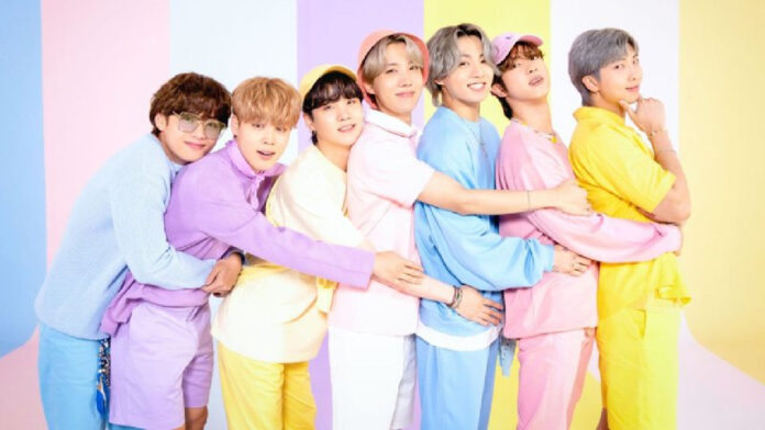 bts es gay grupo k-pop miembros Jin, Suga, J Hope, RM, Jimin, V y Jungkook