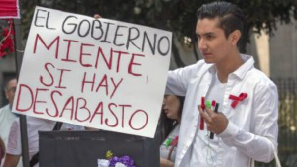 desabasto medicamentos VIH México