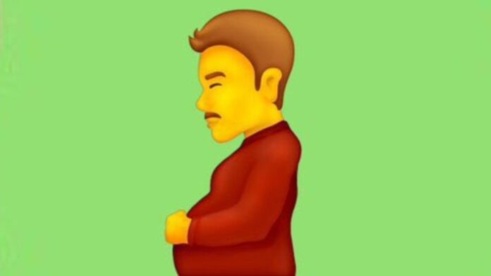 Proponen nuevo emoji de hombre embarazado en vesión 14.0