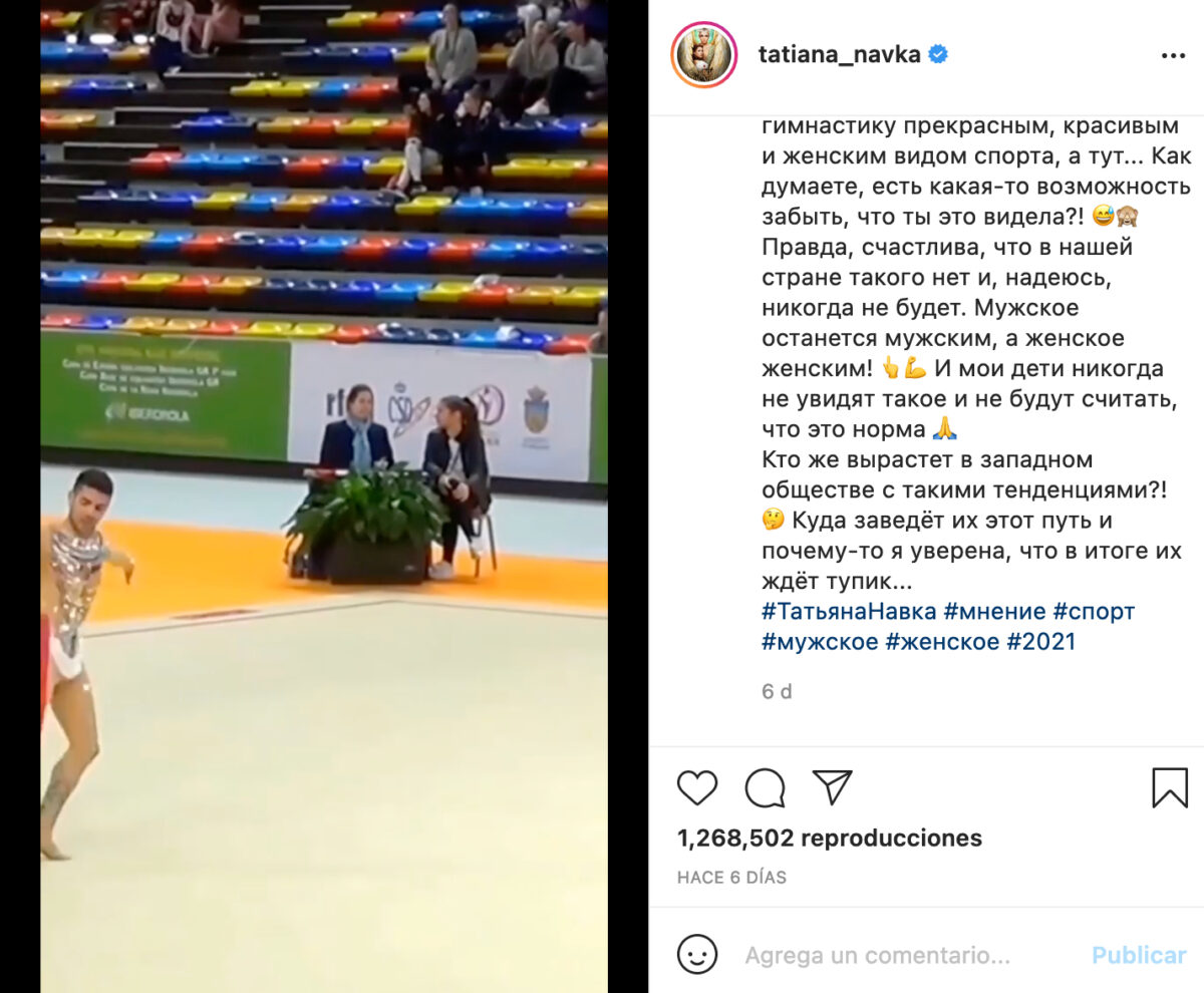 gimnasta español tatiana navka