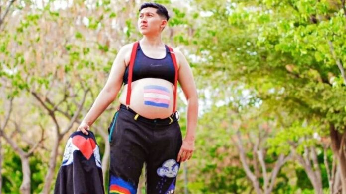 Gabriel Romero Piña hombre trans embarazado en Culiacán