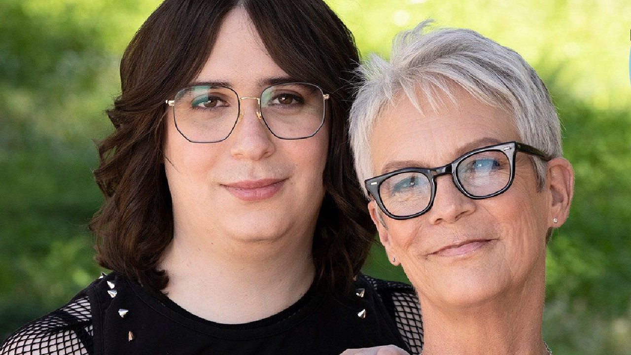 Jamie Lee Curtis Hija trans ruby guest actriz