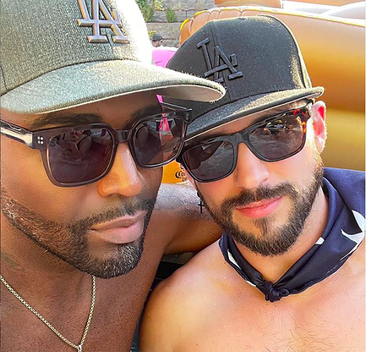 Karamo Brown y Carlos Medel