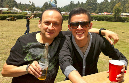 Ranfieri Aguilar pareja de Lalo España