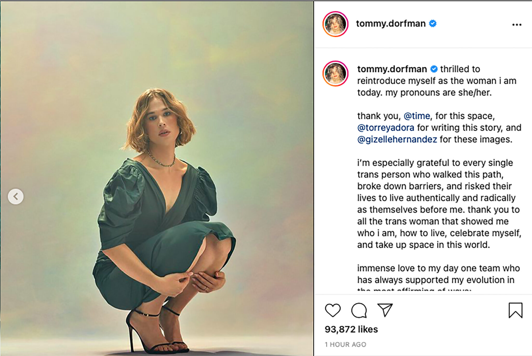 Tommy Dorfman (13 Reasons Why) sale del clóset como mujer trans